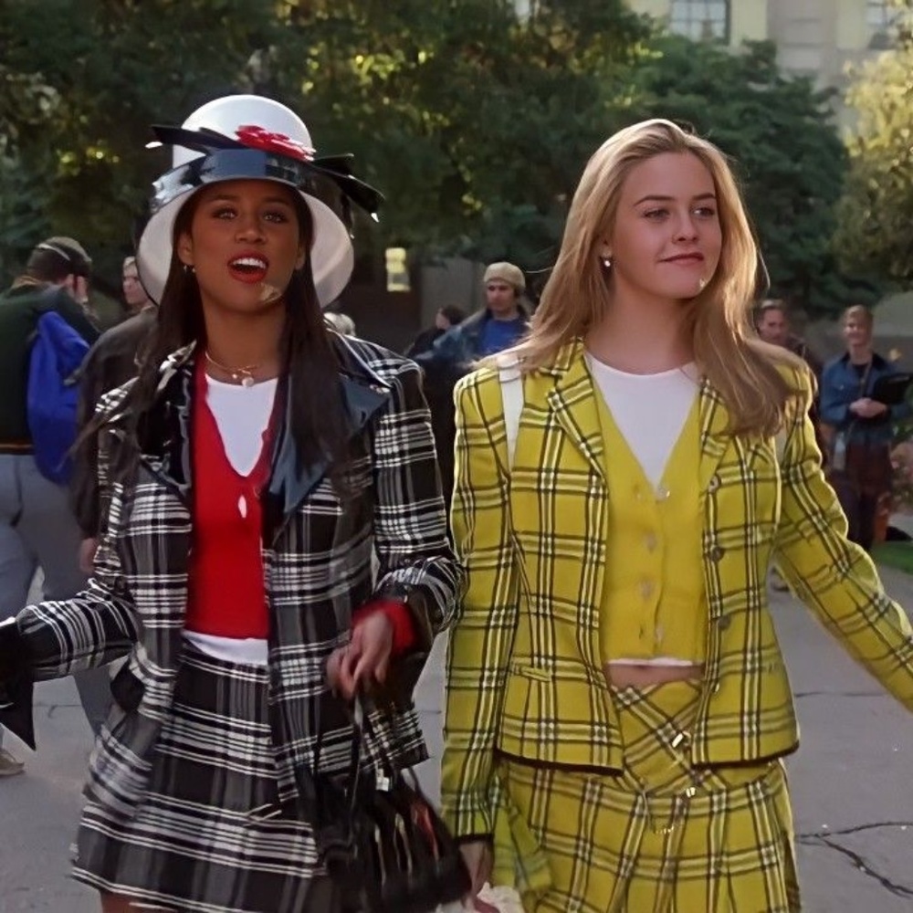 Clueless plaid outfit